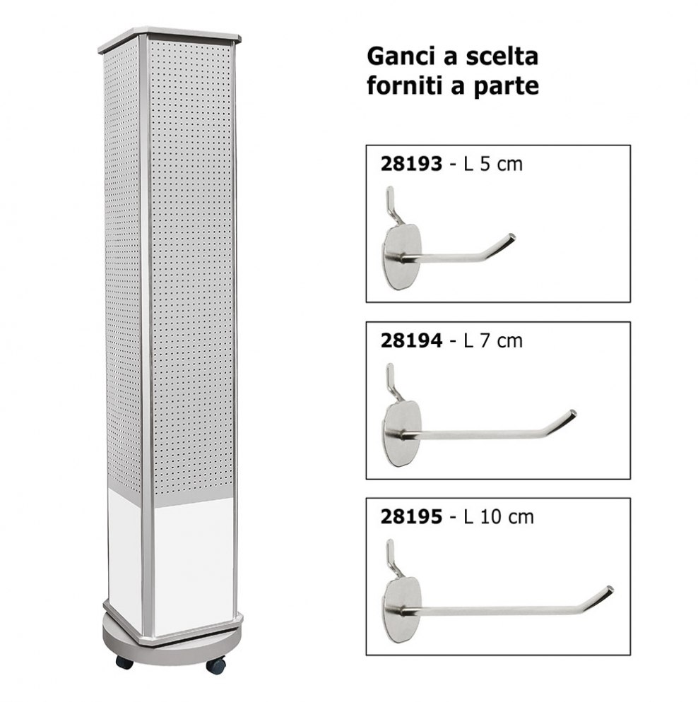 Espositore Portachiavi Girevole H174 Cm
