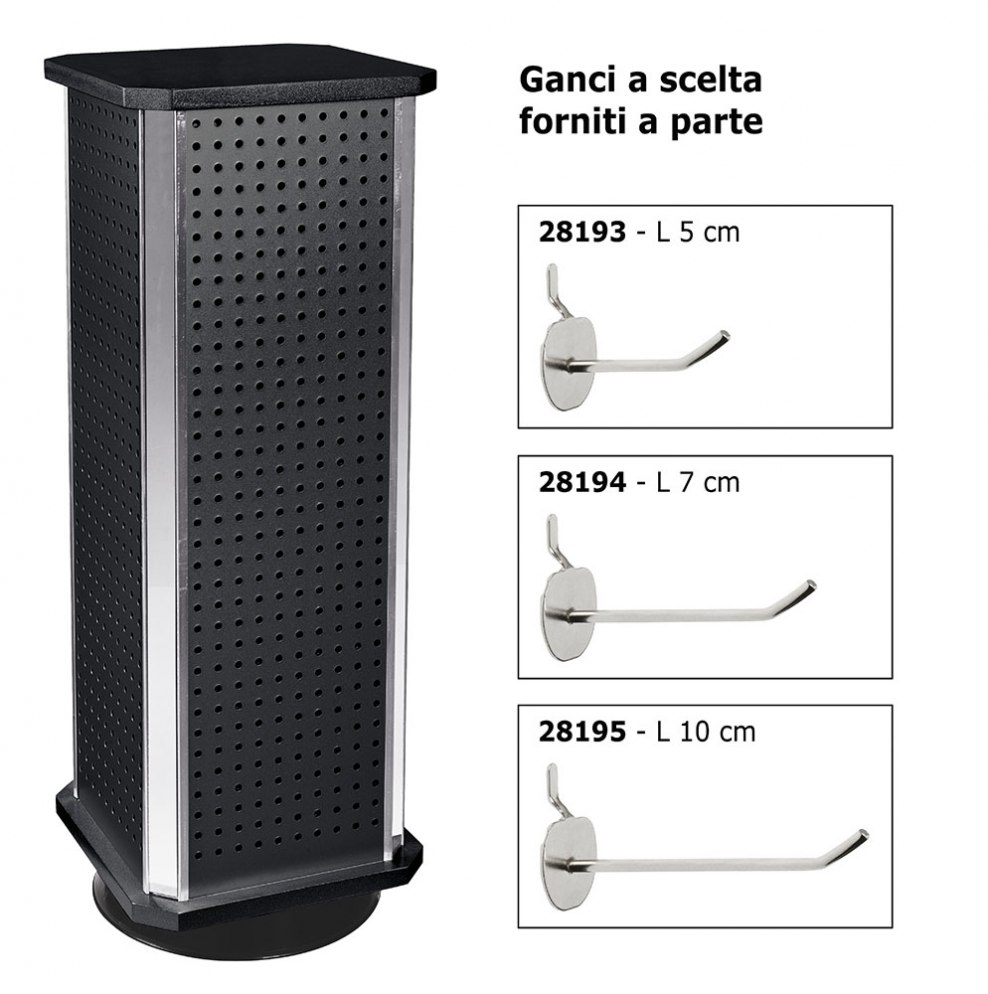 Espositore Portachiavi Girevole -H=67 Cm