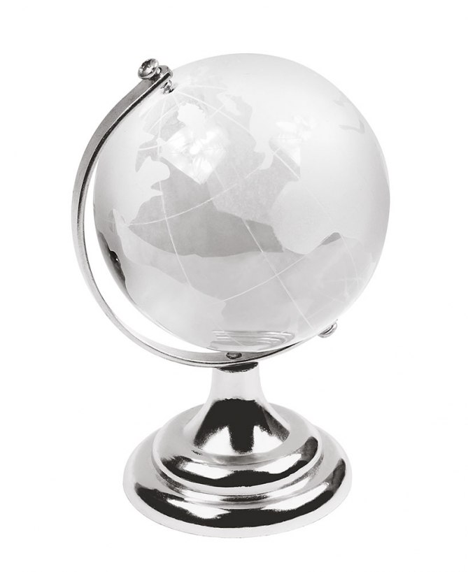 Globo In Vetro Diam.80 Mm