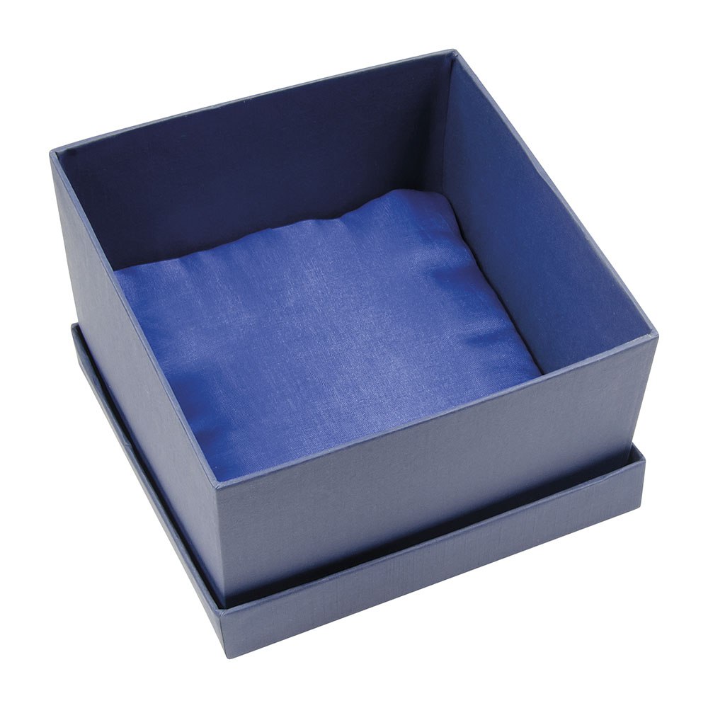 Scatola Blu Raso Blu 130X130X70 Mm
