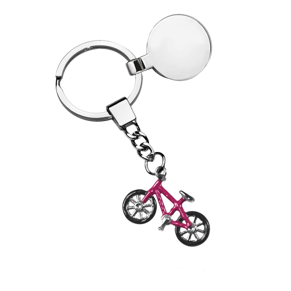 Portachiavi Bicicletta Con Gettone