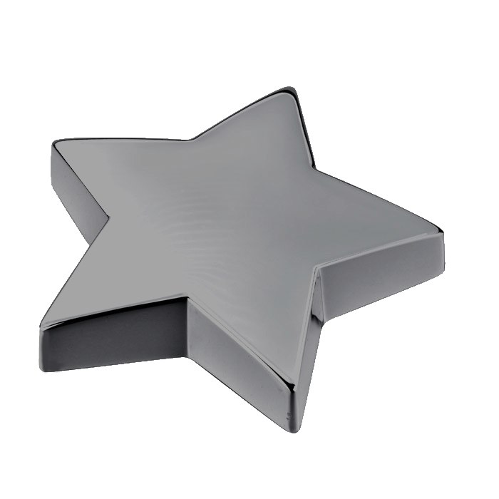 Fermacarte Stella - Brunito - D=106 Mm