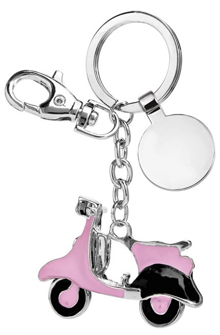 Portachiavi Vespa Rosa - No Box