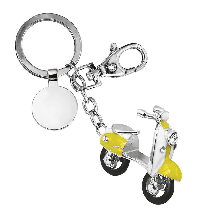 Portachiavi "Scooter Giallo" - No Box