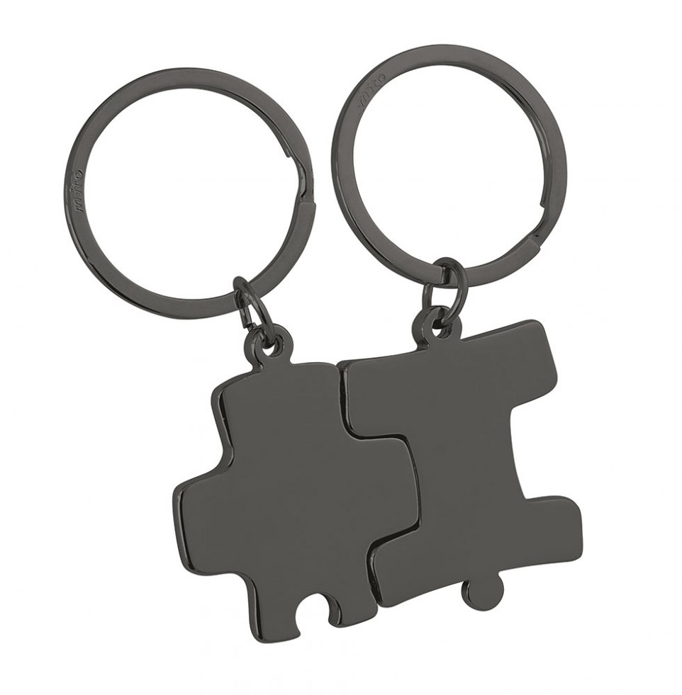 Portachiavi Puzzle Doppio Calamita Bruni