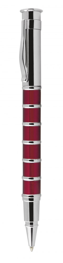 Roller Ad Anelli Rossa E Cromata