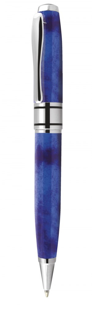 Penna Marmorizzata Blu