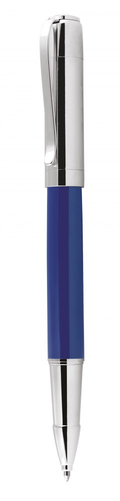 Roller Metallo Blu, Cappuccio Cromato