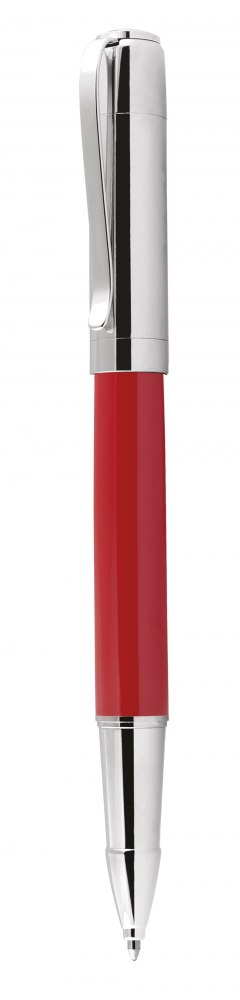 Roller Metallo Rossa Cappuccio Cromato