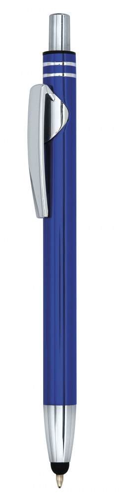 Penna Alluminio Blu Con Touch