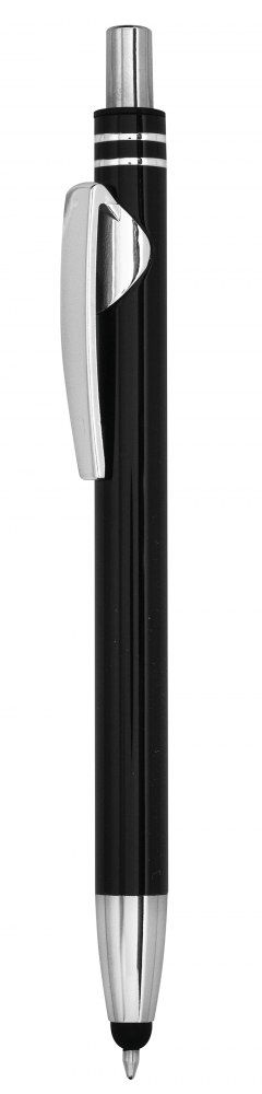 Penna Alluminio Nera Con Touch