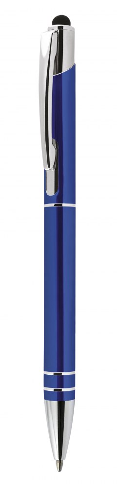 Penna Alluminio Blu Scuro, Con Touch