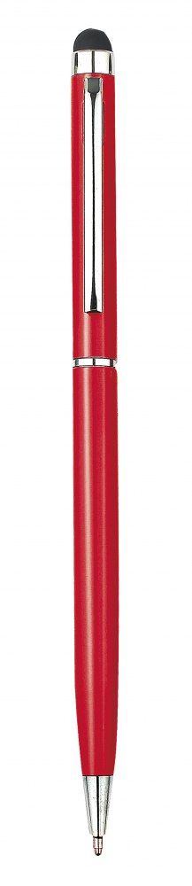 Penna Alluminio Touch Rossa