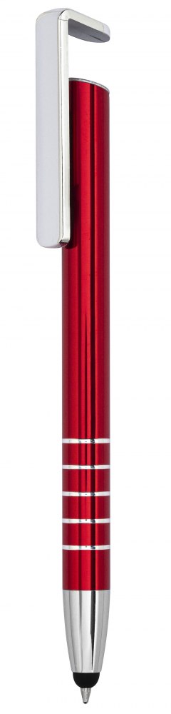 Penna Alluminio Rossa, Con Touch