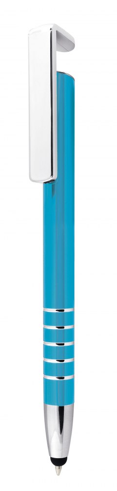 Penna Alluminio Azzurra, Con Touch