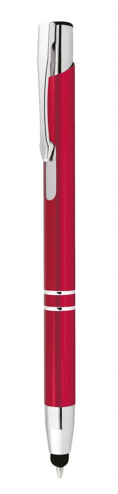 Penna Alluminio Rossa, Con Touch