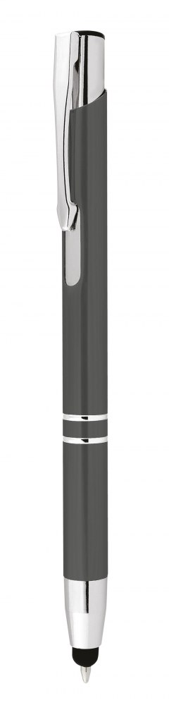 Penna Alluminio Grigio Scuro, Con Touch