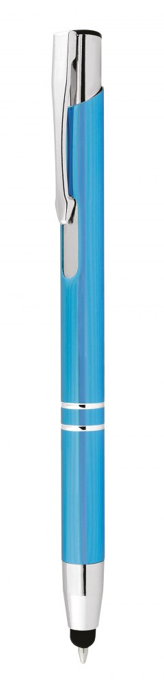 Penna Alluminio Azzurra, Con Touch