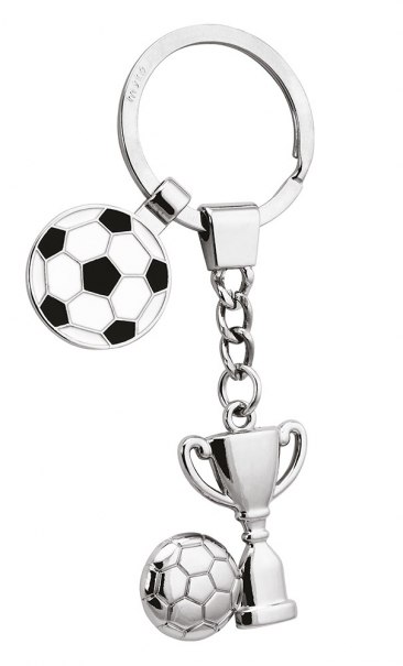 Portachiavi Coppa Con Pallone E Gettone