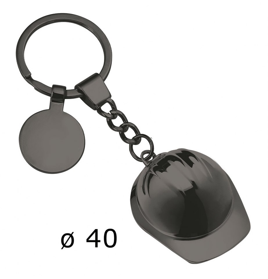 Portachiavi Elmetto Casco Brunito D=40Mm