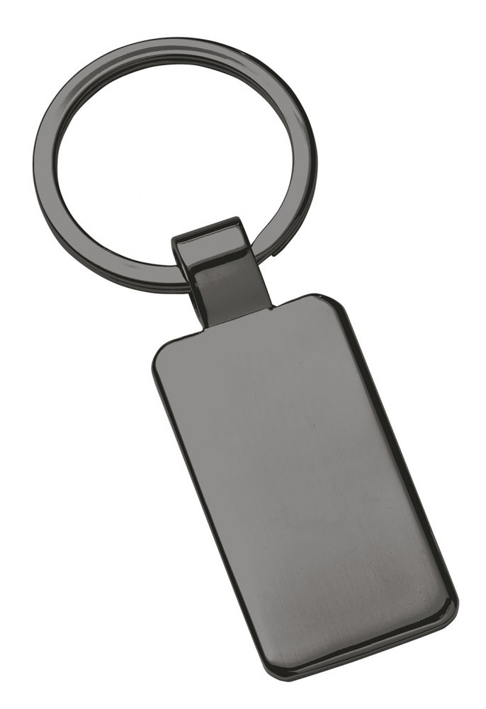 Portachiavi Rettangolo 26X50Mm Brunito