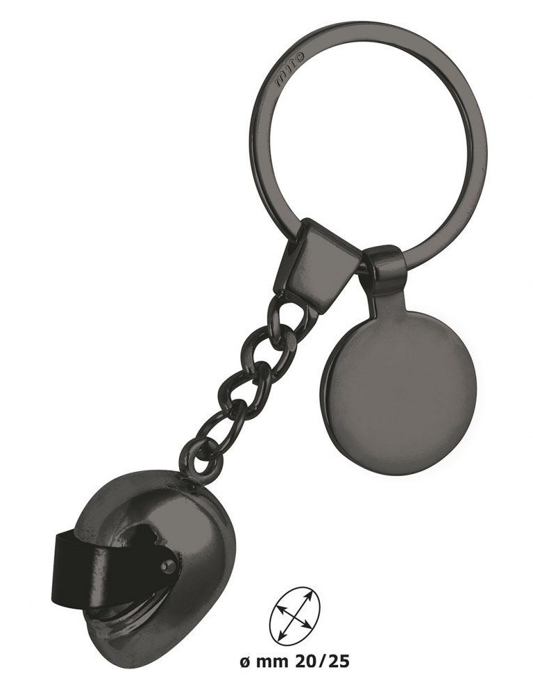 Portachiavi Casco Piccolo Brunito