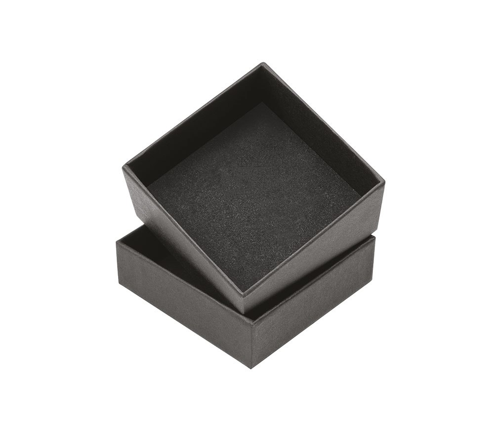 Scatola Nera Fondo Coperchio 6X6X2 Cm