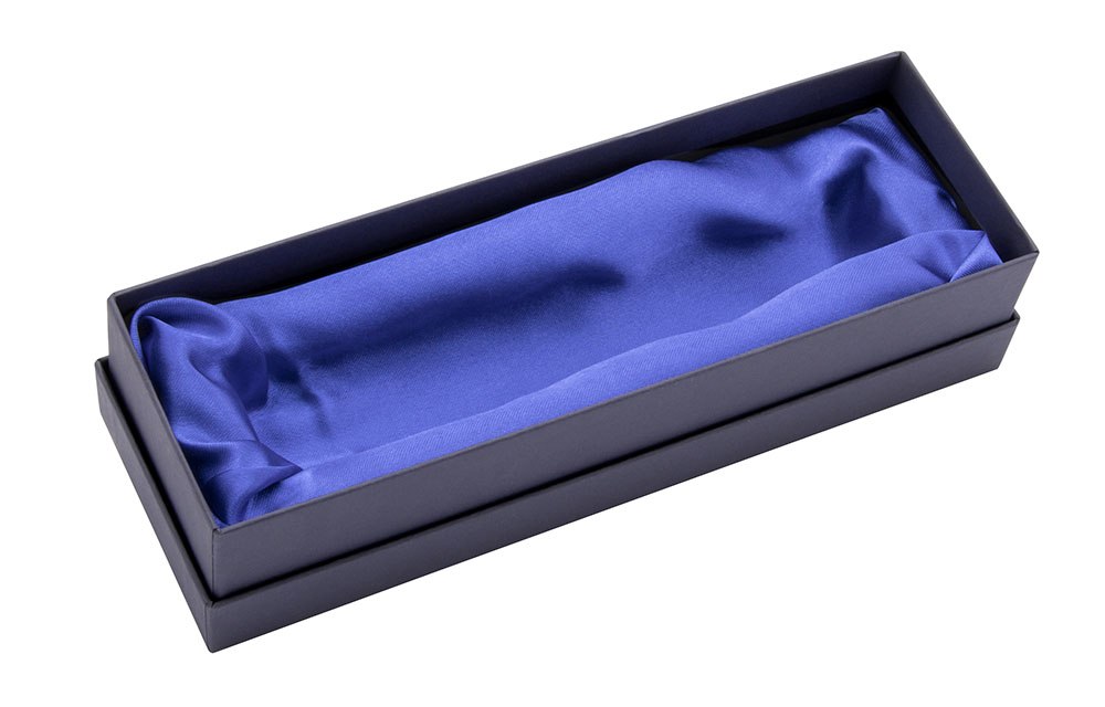 Scatola Blu Raso Blu 240X75X50 Mm