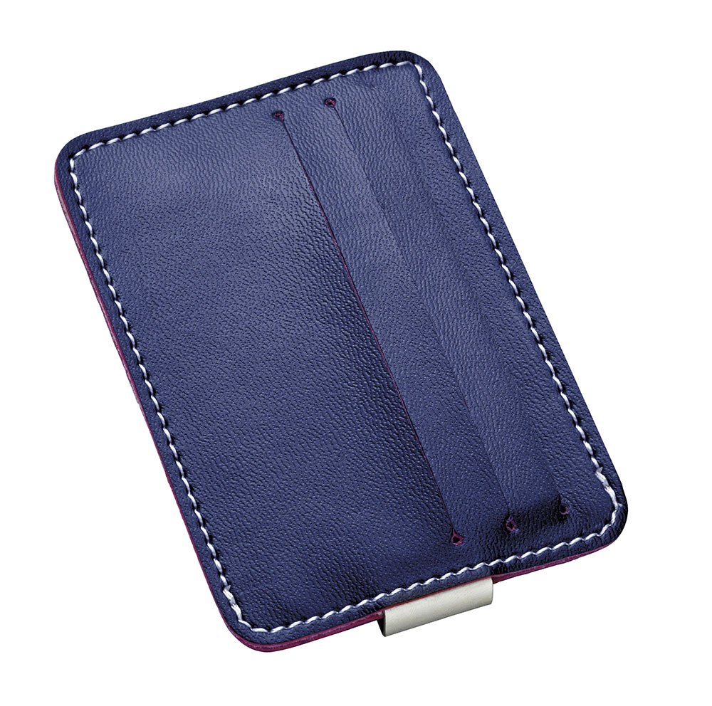 Porta Carte Di Credito / Fermasoldi Blu