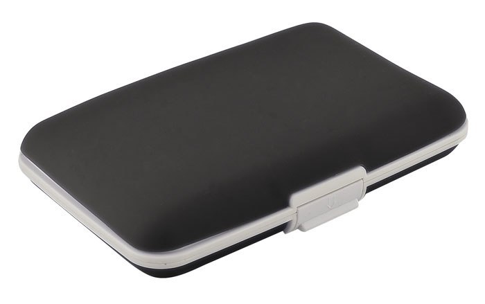 Porta Carte Di Credito Silicone Nero