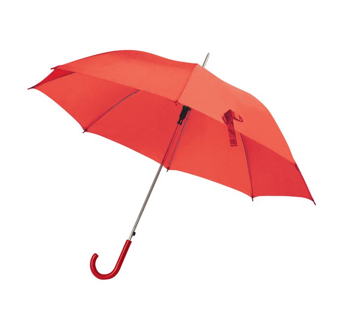 Ombrello Rosso Manico Pvc Rosso D=106