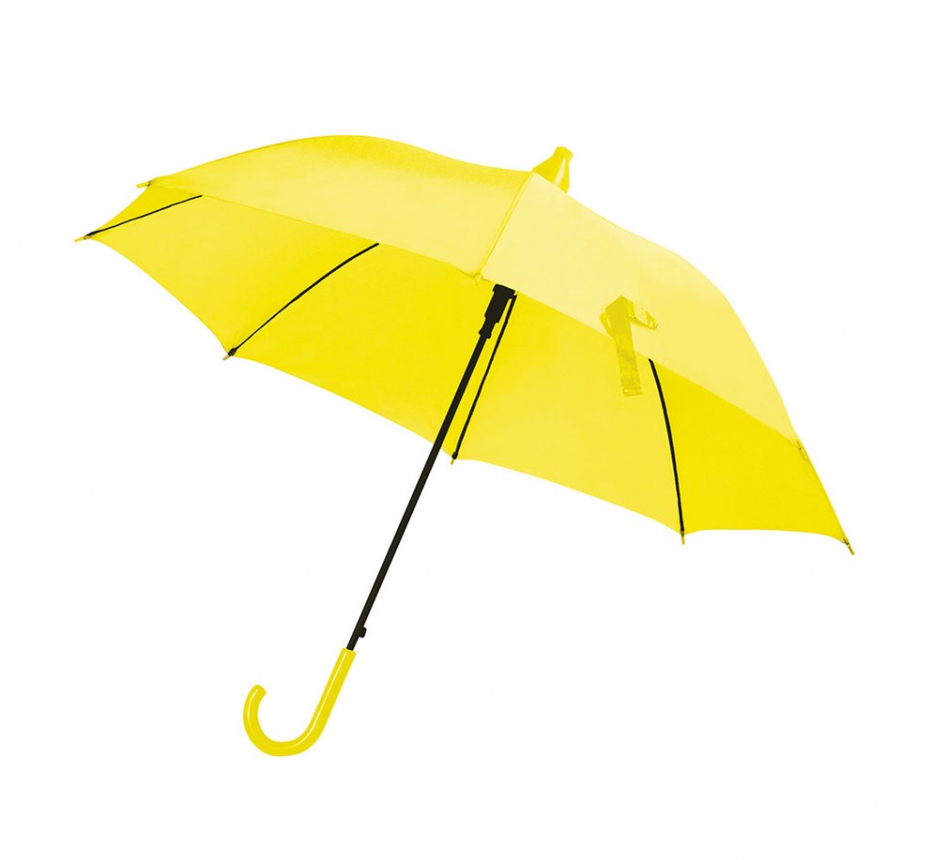Ombrello Giallo Con Salvagoccia D=103 Cm