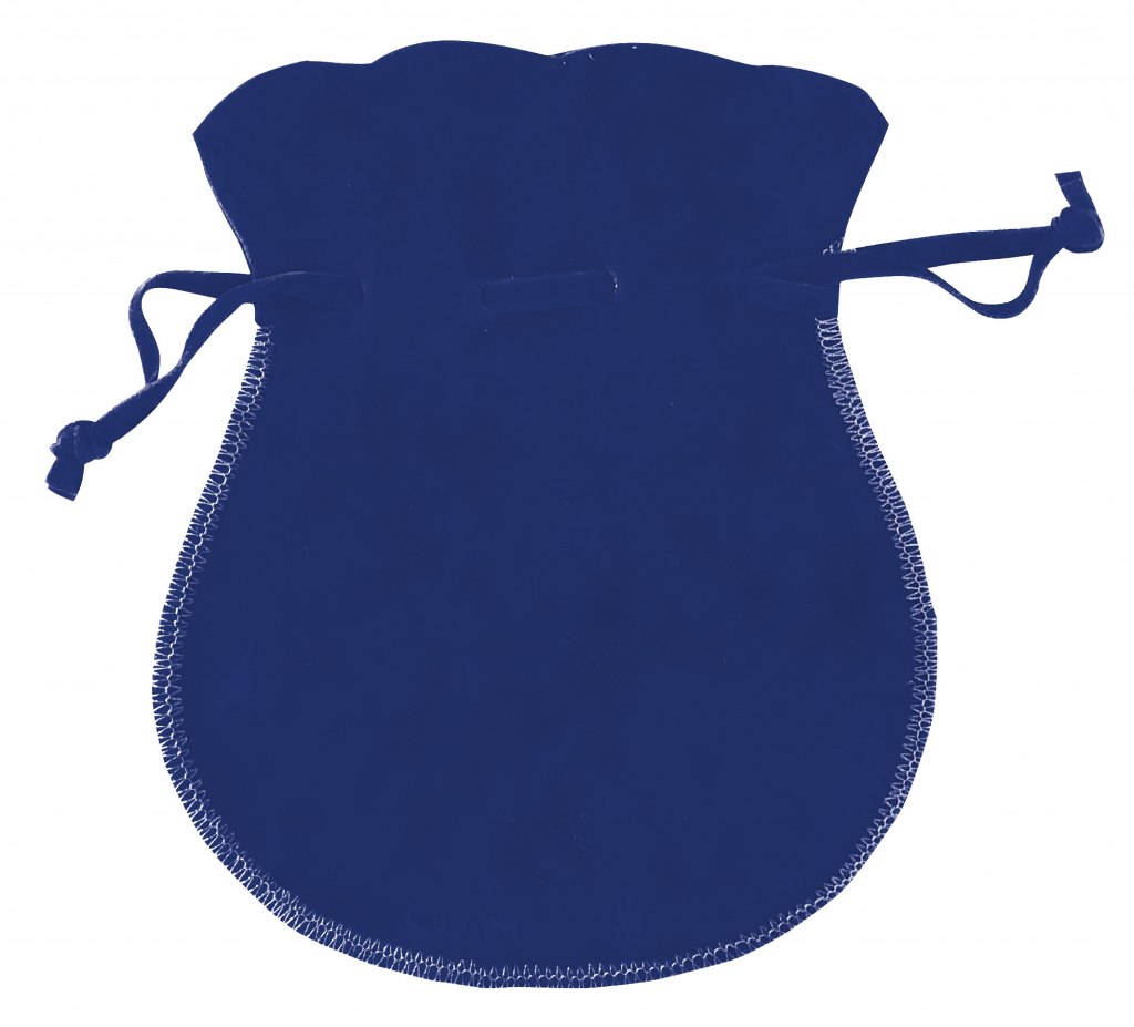 Busta Anfora Doppio Velluto Blu 170X180