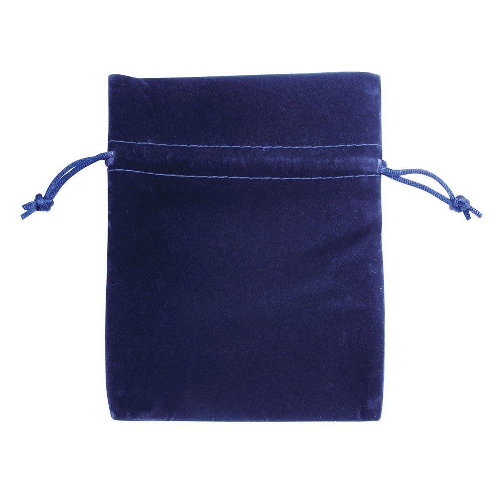 Busta Velluto Blu 90X130 Mm