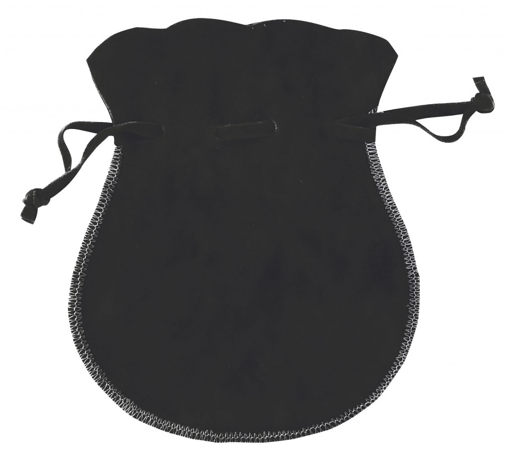Busta Anfora Doppio Velluto Nera 100X120