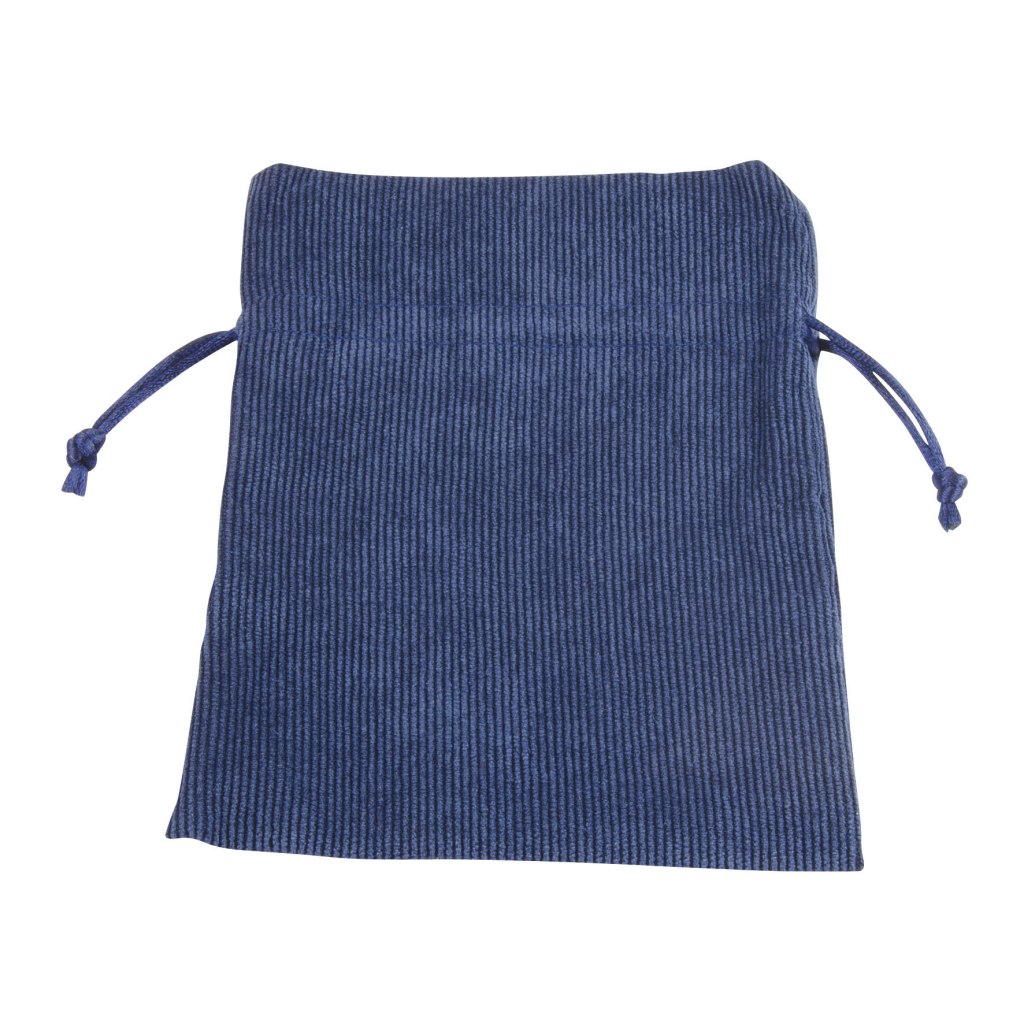 Busta Velluto Coste Blu 130X150