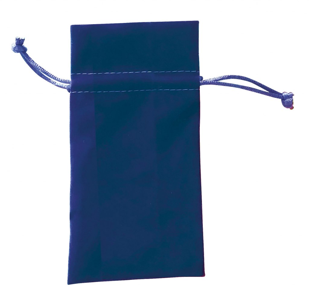 Bustina Rettangolare Velluto - 65X155 Mm