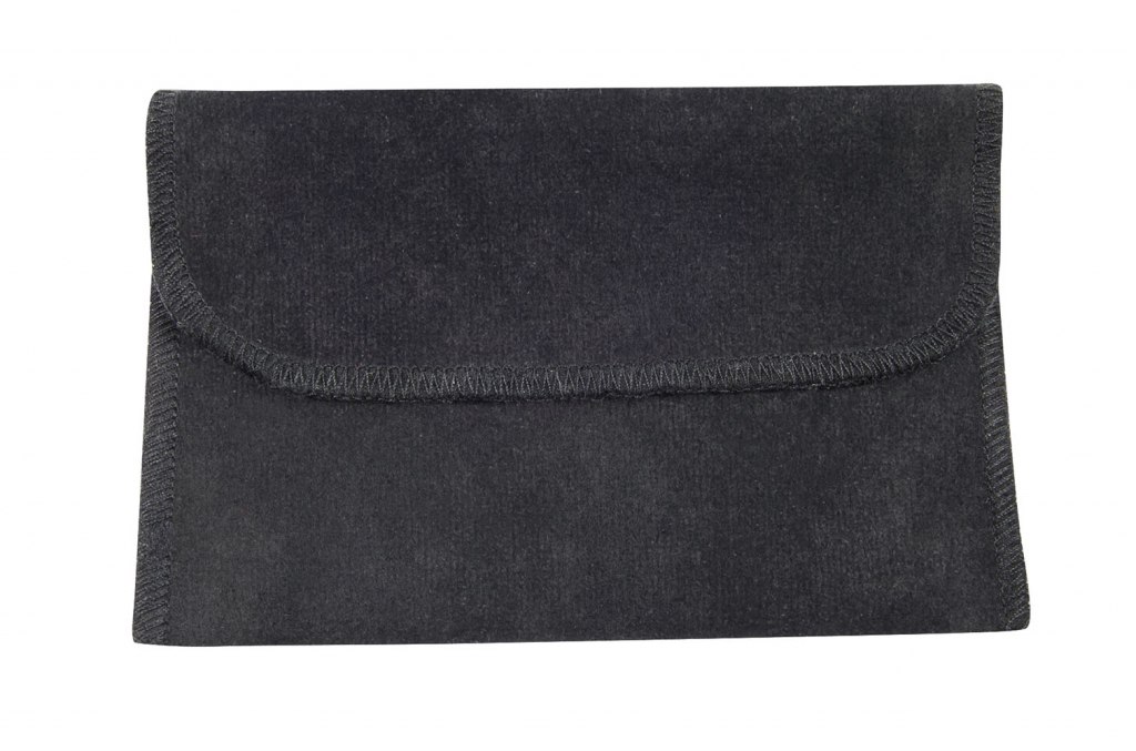 Bustina Nera Per Portabiglietti Mm110X70