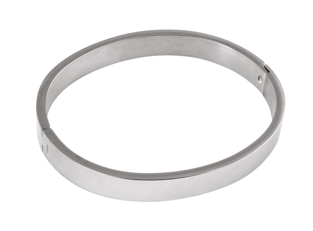 Bracciale Acciaio Ovale 8 Mm