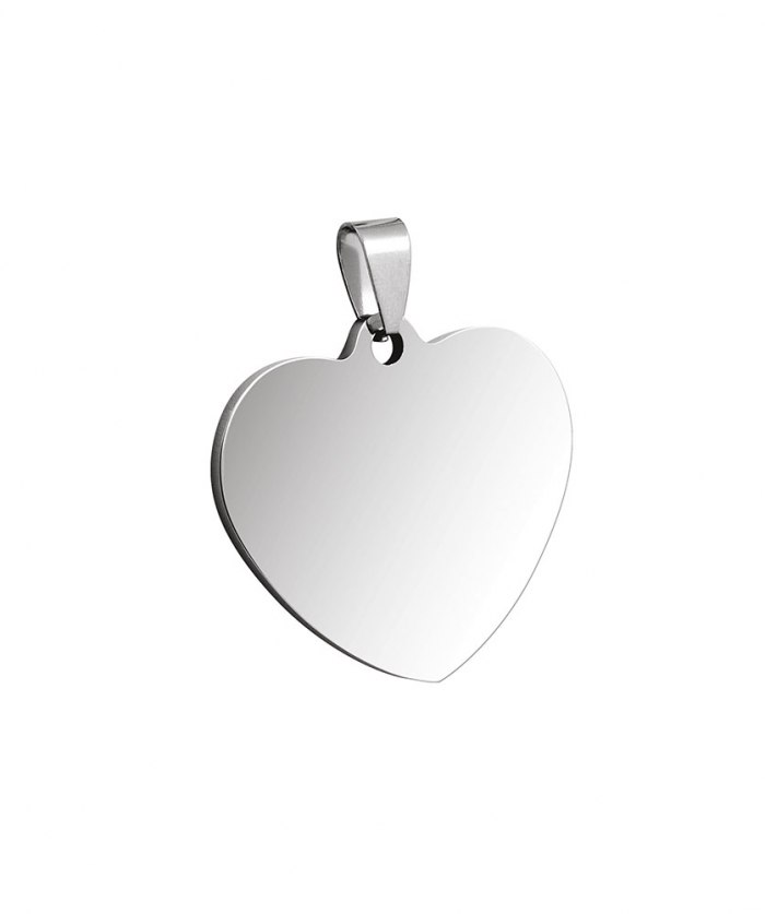 Pendente Acciaio Cuore 18,6X20Mm