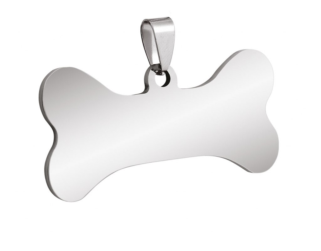 Pendente Acciaio Osso 22X44Mm
