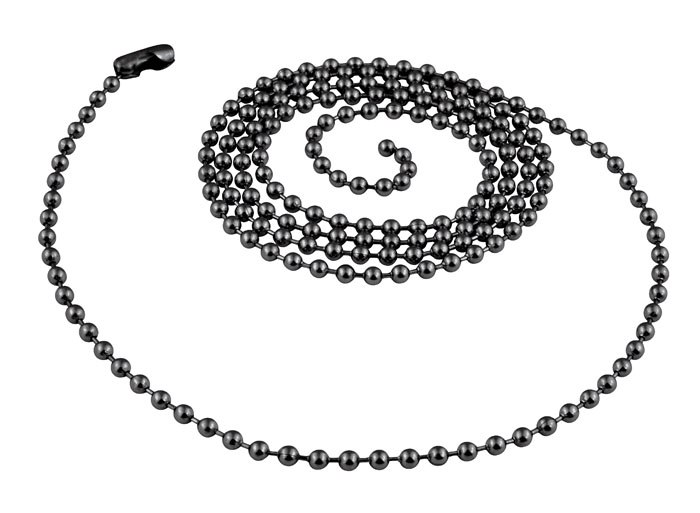 Catenella Acciaio Gun 70Cm -Sfere Da 2Mm