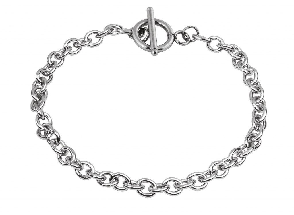 Bracciale Con Barretta A T - 19Cm