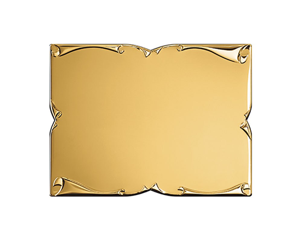 Targa Pergamena Oro Sublimazione 180X130
