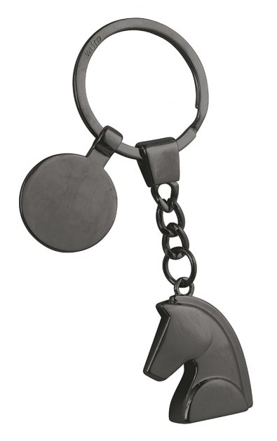 Portachiavi Testa Di Cavallo 3D Brunito