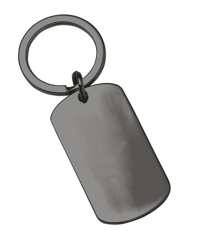 Portachiavi Brunito Rettangolare 30X54Mm