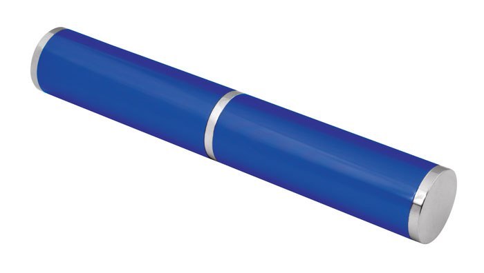 Box Alluminio Tondo Blu-No Penna