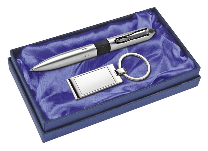 Box Cartoncino E Satin Blu -Vuoto 12X19