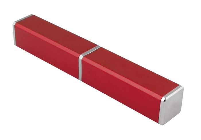 Box Alluminio Quadro Rosso-No Penna