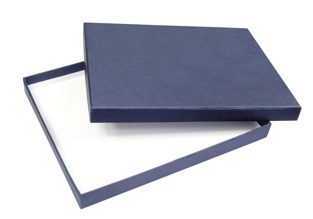 Scatola Blu/Bianco 260X210X25 Per Crest